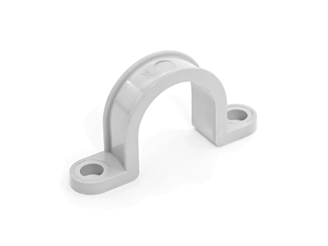 Certicon two-hole PVC pipe strap